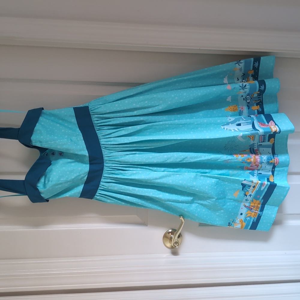 RARE Disney Parks Disney Dress Shop Magic Kingdom Vintage Style Dress